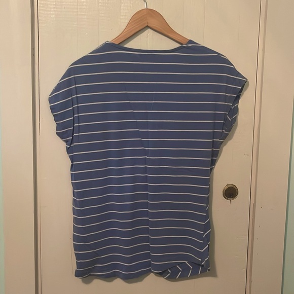 Blue and white chevron shirt - Picture 2 of 3